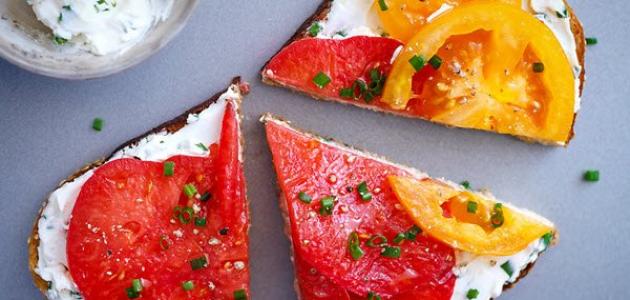 فطائر التوست بالجبنة الكريمية البيضاء صورة مقال فطائر التوست بالجبنة الكريمية البيضاء