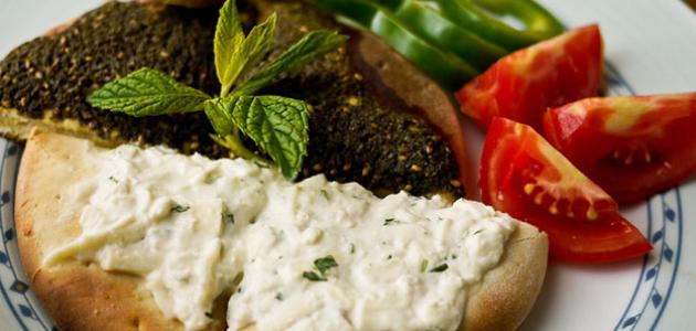 فطائر الصاج بالزعتر صورة مقال فطائر الصاج بالزعتر