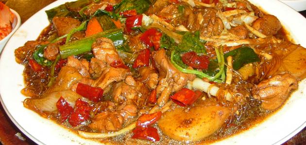 عمل طبق الدجاج بالخضار صورة مقال عمل طبق الدجاج بالخضار