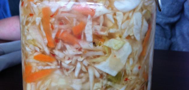 طريقة تخليل الملفوف صورة مقال طريقة تخليل الملفوف