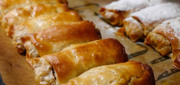 طريقة عمل جلاش حلو أصابع صورة مقال طريقة عمل جلاش حلو أصابع