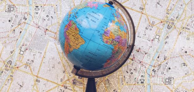 مكونات الخريطة الجغرافية صورة مقال مكونات الخريطة الجغرافية