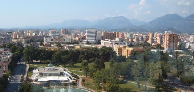 مدينة تيرانا صورة مقال مدينة تيرانا
