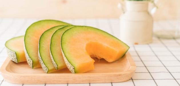 طريقة عمل عصير شمام بالحليب صورة مقال طريقة عمل عصير شمام بالحليب