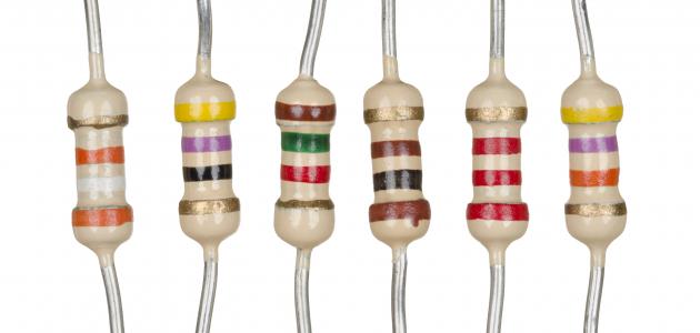 طريقة قياس المقاومة بالألوان صورة مقال طريقة قياس المقاومة بالألوان