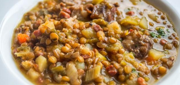 طريقة عمل رقاق وعدس صورة مقال طريقة عمل رقاق وعدس