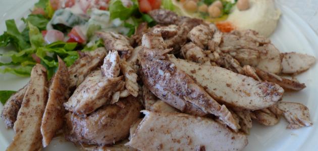 طريقة عمل شاورما الدجاج للرجيم صورة مقال طريقة عمل شاورما الدجاج للرجيم