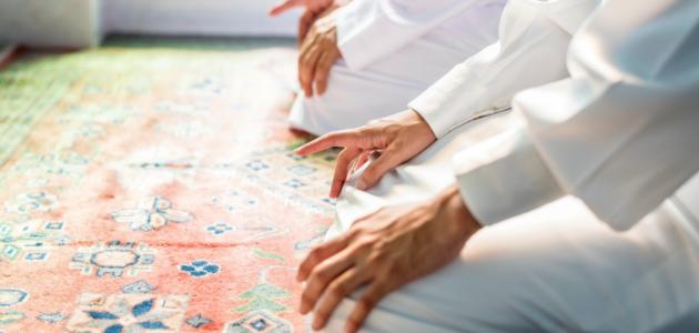 كيفية الجلوس للتشهد صورة مقال كيفية الجلوس للتشهد