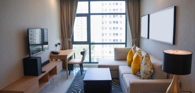 ترتيب غرفة الجلوس مستطيلة الشكل صورة مقال ترتيب غرفة الجلوس مستطيلة الشكل