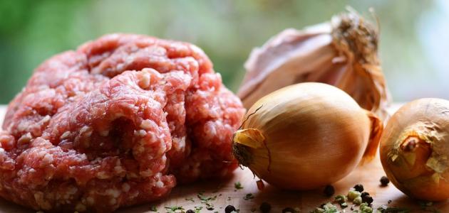 أكل باللحمة المفرومة صورة مقال أكل باللحمة المفرومة