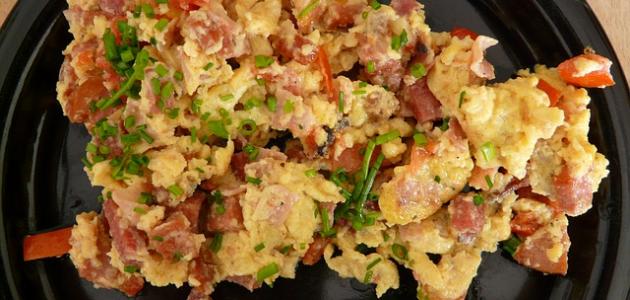 أكلات بالبيض صورة مقال أكلات بالبيض