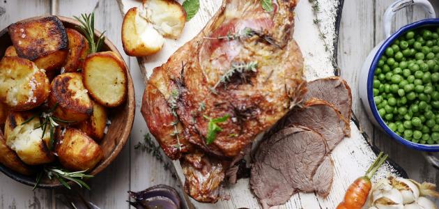 طريقة شوي الخروف بالفرن صورة مقال طريقة شوي الخروف بالفرن