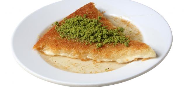 عمل كنافة نابلسية صورة مقال عمل كنافة نابلسية