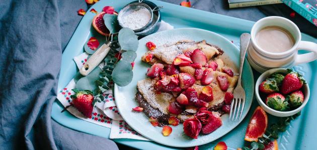 كريب بالشوكولاتة صورة مقال كريب بالشوكولاتة