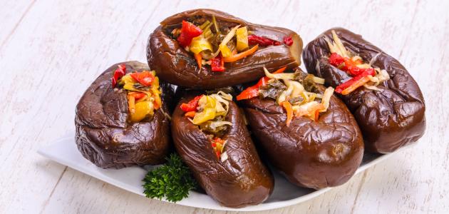 طريقة عمل مخلل الباذنجان بالماء والملح صورة مقال طريقة عمل مخلل الباذنجان بالماء والملح