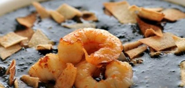 طريقة ملوخية بالجمبري صورة مقال طريقة ملوخية بالجمبري