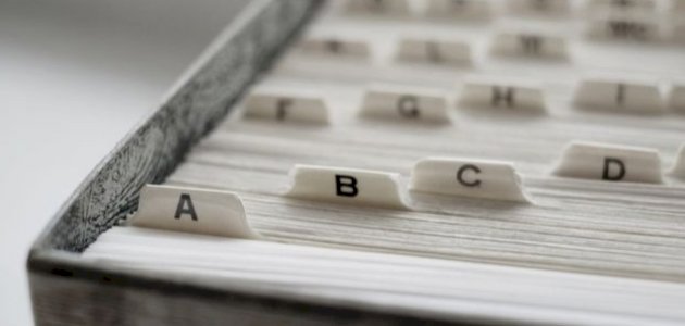 أنواع الفهرسة صورة مقال أنواع الفهرسة