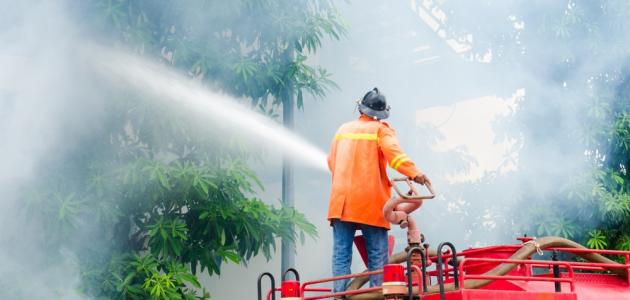 خطوات إطفاء الحريق صورة مقال خطوات إطفاء الحريق