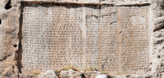 مراحل تطور الكتابة المسمارية صورة مقال مراحل تطور الكتابة المسمارية