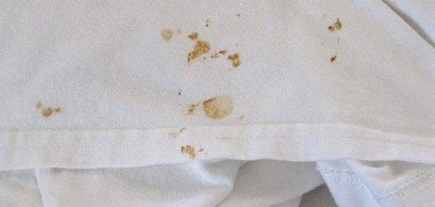كيف ازيل بقع الصدأ من الملابس صورة مقال كيف ازيل بقع الصدأ من الملابس