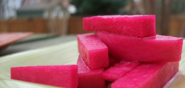 طريقة عمل مخلل اللفت صورة مقال طريقة عمل مخلل اللفت