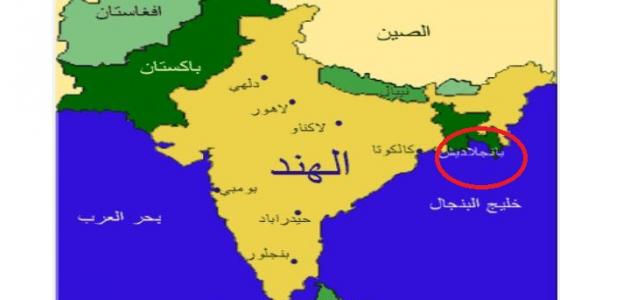 أين تقع بنجلاديش صورة مقال أين تقع بنجلاديش