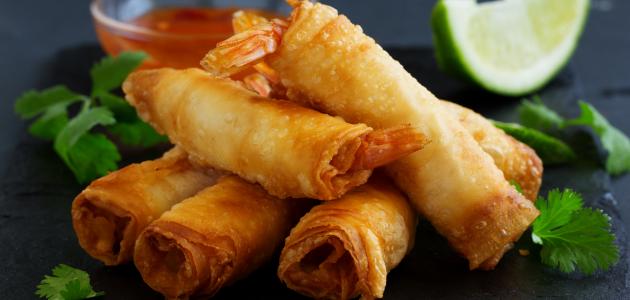 طريقة عمل السبرنج رول صورة مقال طريقة عمل السبرنج رول