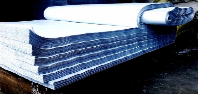 كيفية صناعة الورق صورة مقال كيفية صناعة الورق