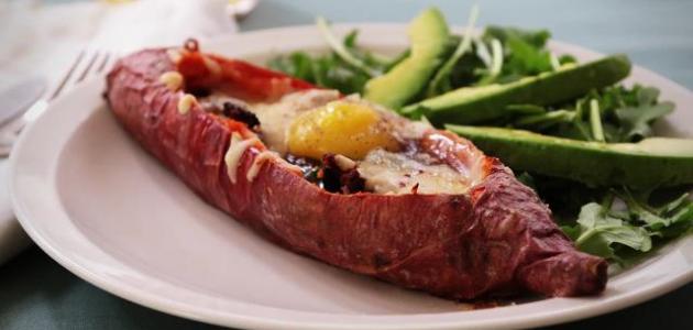 طريقة شوي البطاطا الحلوة صورة مقال طريقة شوي البطاطا الحلوة