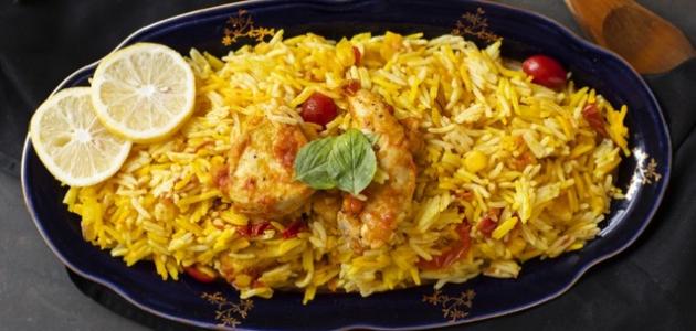 طريقة عمل رز بالدجاج صورة مقال طريقة عمل رز بالدجاج