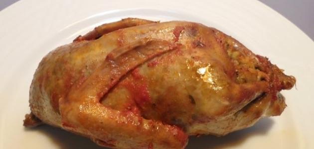 طريقة حشو الحمام بالفريكة صورة مقال طريقة حشو الحمام بالفريكة