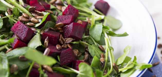 طريقة إعداد سلطة الشمندر صورة مقال طريقة إعداد سلطة الشمندر