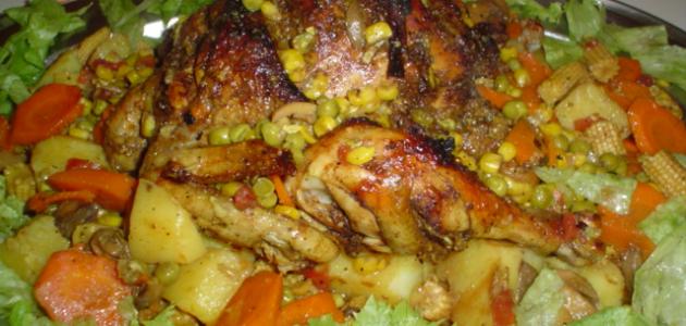 طريقة شوي الخضار في الفرن صورة مقال طريقة شوي الخضار في الفرن