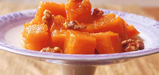 طريقة عمل قرع العسل الحلو صورة مقال طريقة عمل قرع العسل الحلو