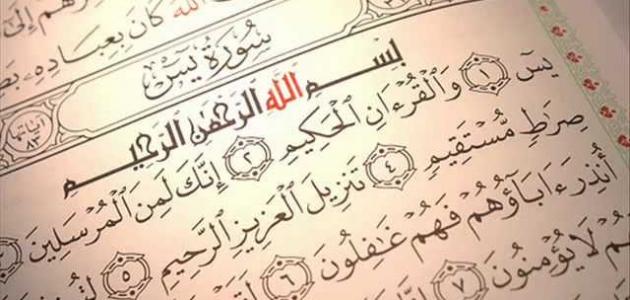 بحث عن سورة يس صورة مقال بحث عن سورة يس
