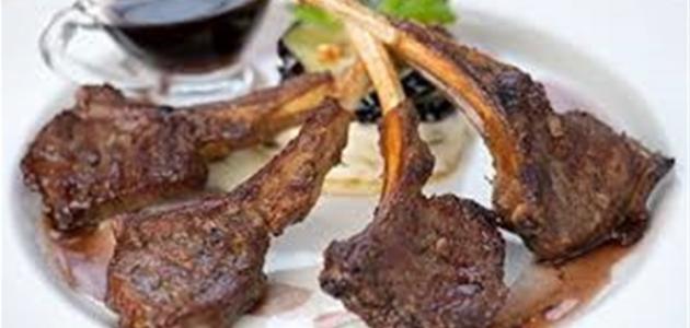 طريقة تحضير ريش اللحم بالفرن صورة مقال طريقة تحضير ريش اللحم بالفرن