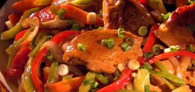 طريقة عمل دجاج سيشوان الصيني صورة مقال طريقة عمل دجاج سيشوان الصيني