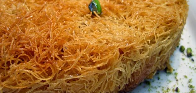 طريقة عمل كنافة دايت صورة مقال طريقة عمل كنافة دايت