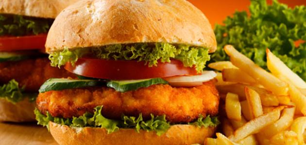 طريقة عمل سندوتشات برجر صورة مقال طريقة عمل سندوتشات برجر