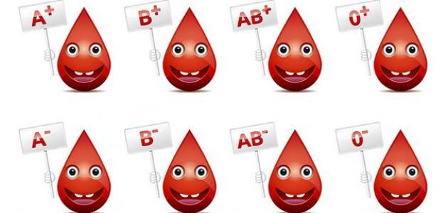 أنواع فصائل الدم ومميزاتها صورة مقال أنواع فصائل الدم ومميزاتها