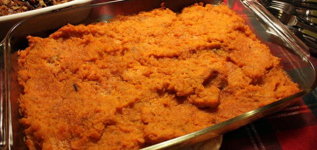 طريقة عمل صينية البطاطا الحلوة صورة مقال طريقة عمل صينية البطاطا الحلوة