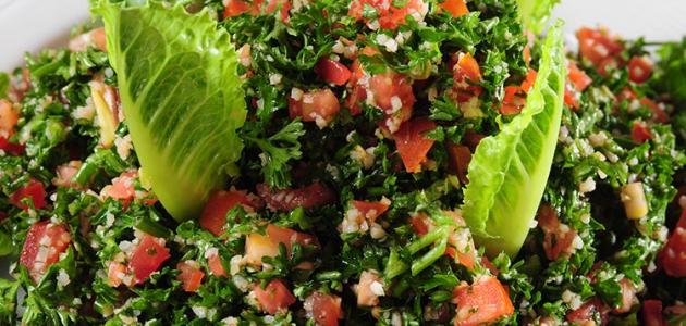 طريقة عمل التبولة صورة مقال طريقة عمل التبولة