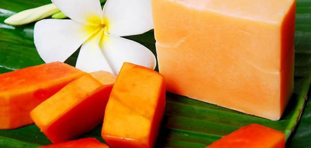 فوائد صابونة البابايا صورة مقال فوائد صابونة البابايا