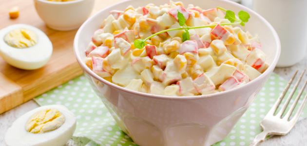 طريقة عمل سلطة المايونيز صورة مقال طريقة عمل سلطة المايونيز