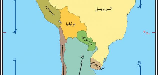 كم عدد دول أمريكا الجنوبية صورة مقال كم عدد دول أمريكا الجنوبية