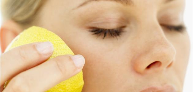 تفتيح البشرة بالليمون صورة مقال تفتيح البشرة بالليمون