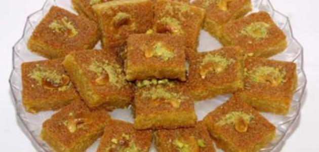 طريقة البسبوسة اليمنية صورة مقال طريقة البسبوسة اليمنية