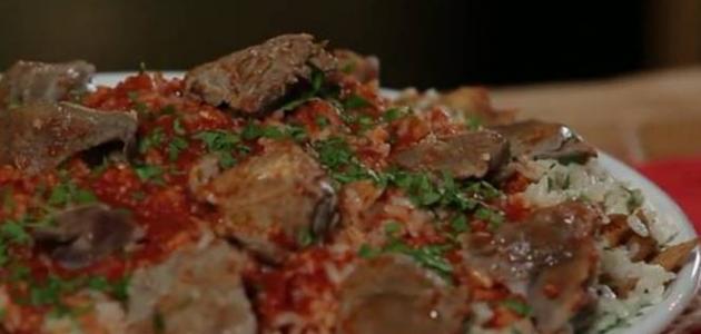 طريقة الفتة المصرية صورة مقال طريقة الفتة المصرية