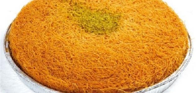 طريقة عمل صينية كنافة طرية صورة مقال طريقة عمل صينية كنافة طرية