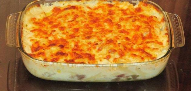 طريقة البشاميل بالجبن صورة مقال طريقة البشاميل بالجبن